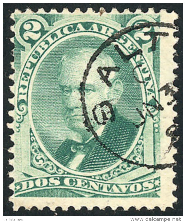 GJ.53A, With Small Datestamp Of Salta, VF! - Sonstige & Ohne Zuordnung