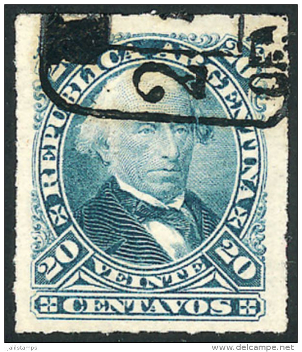 GJ.51, With Rectangular Cancel Of "Oficina De Certificados De Bs.As. N&ordm; 2", VF! - Sonstige & Ohne Zuordnung