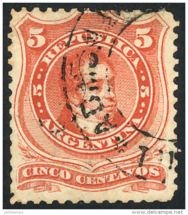 GJ.38, With Double Circle Cancel Of "Admon. De Correos Tucumán", VF! - Sonstige & Ohne Zuordnung