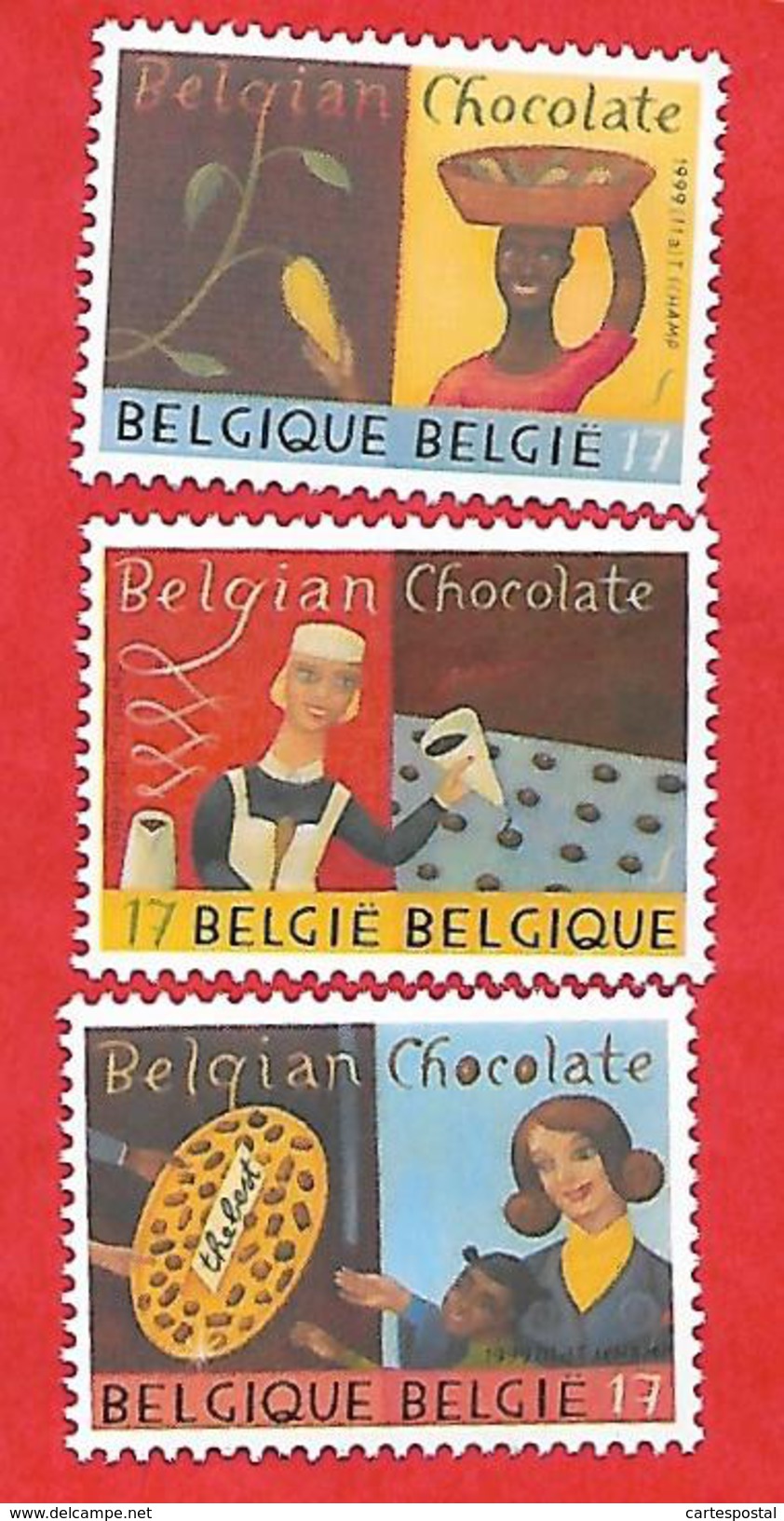 864 ~~ 1999 - BELGIQUE  N°  2825 / 27  Neufs - Verzamelingen