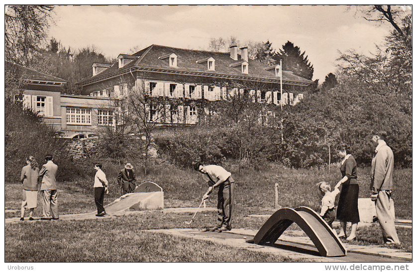 GERMANY - Bad Salzhausen 1966 - Minigolf Platz - Nidderau