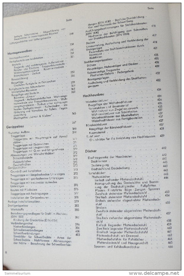 Heinrich Schmitt "Hochbaukonstruktion" Die Bauteile und das Baugefüge, Grundlagen des heutigen Bauens, 3800 Abbildungen