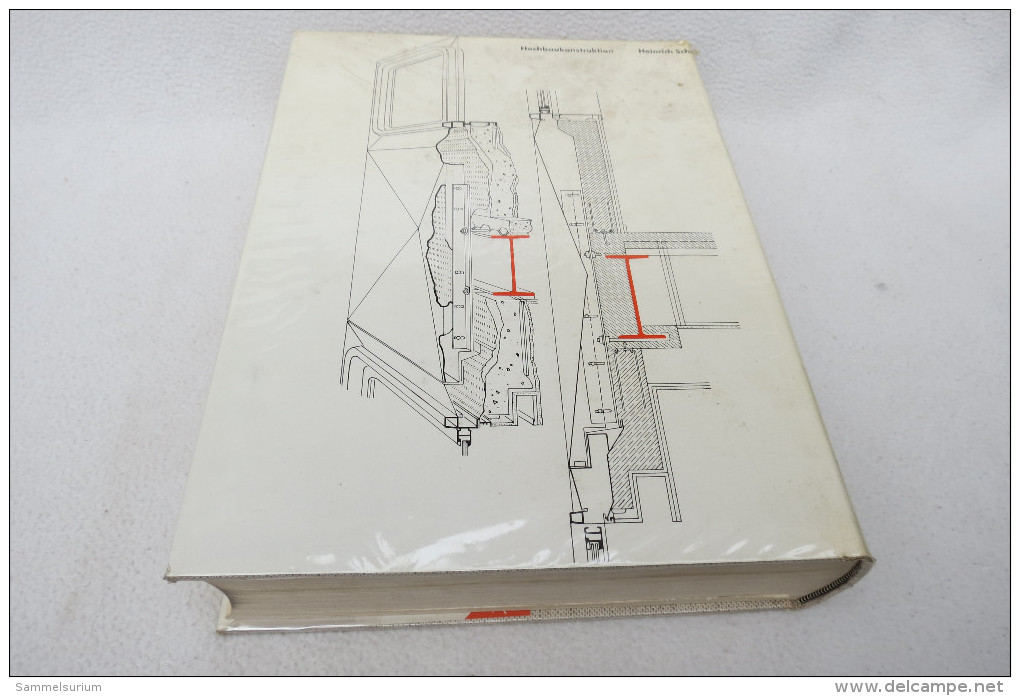 Heinrich Schmitt "Hochbaukonstruktion" Die Bauteile und das Baugefüge, Grundlagen des heutigen Bauens, 3800 Abbildungen