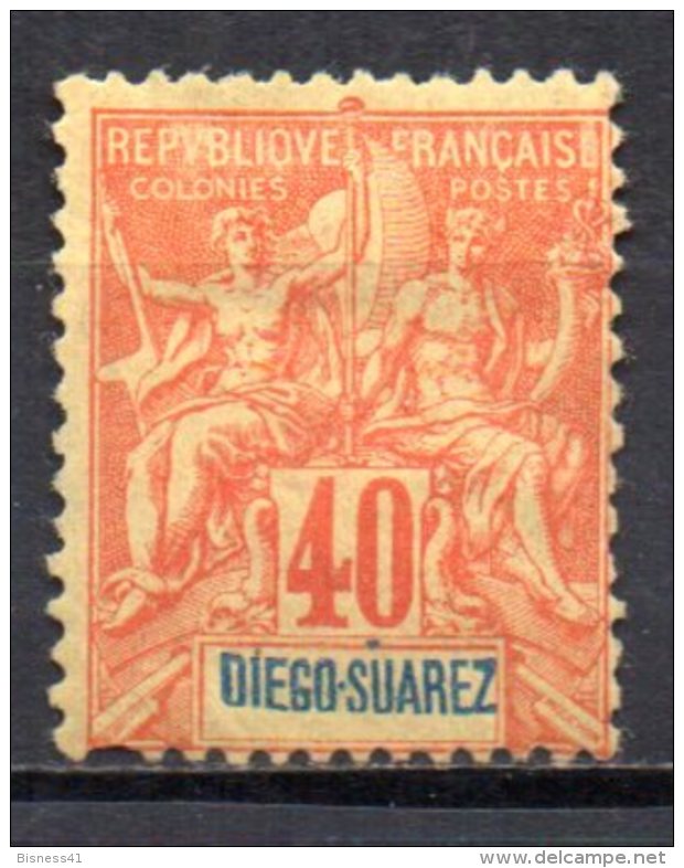 3/ Diego Suarez : N° 47 Neuf X MH   Cote :  18,00 € - Unused Stamps