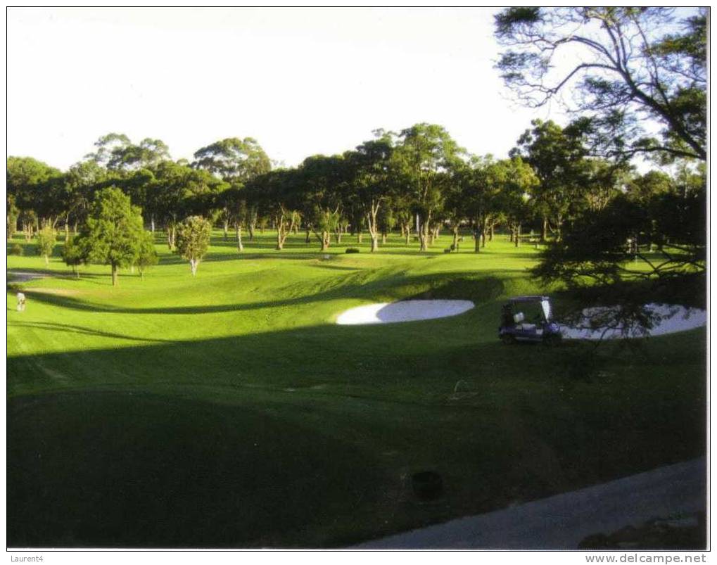 1 X World Golf Course Postcard - 1 Carte Postale De Terrain De Golf Du Monde - Australia - Ryde-Parramatta Golf - Golf