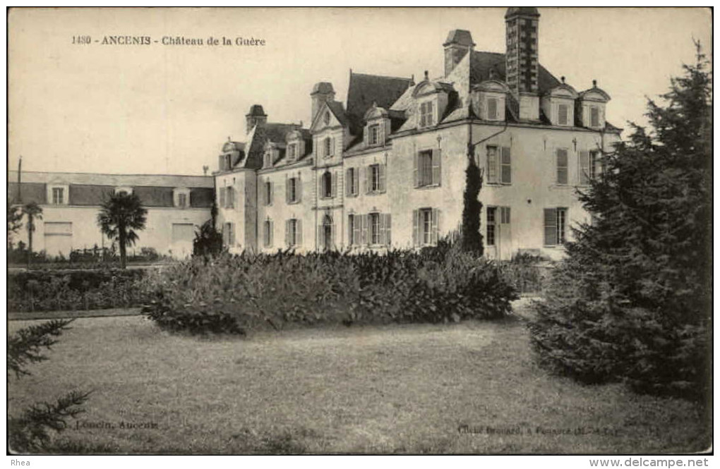44 - ANCENIS - Chateau De La Guère - Ancenis