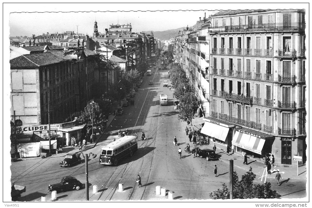 TOULON LE BOULEVARD DE STRASBOURG - Toulon