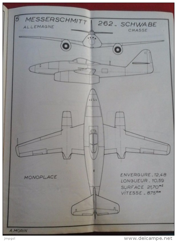 Les Avions à Réaction 14 Plans Complets Pour La Construction De Maquettes Pub Aéronautiques N° 4 - Modelbouw