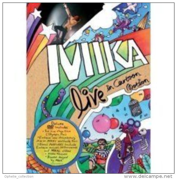 Mika - Live In Cartoon Motion - Édition Luxe - Concert & Music