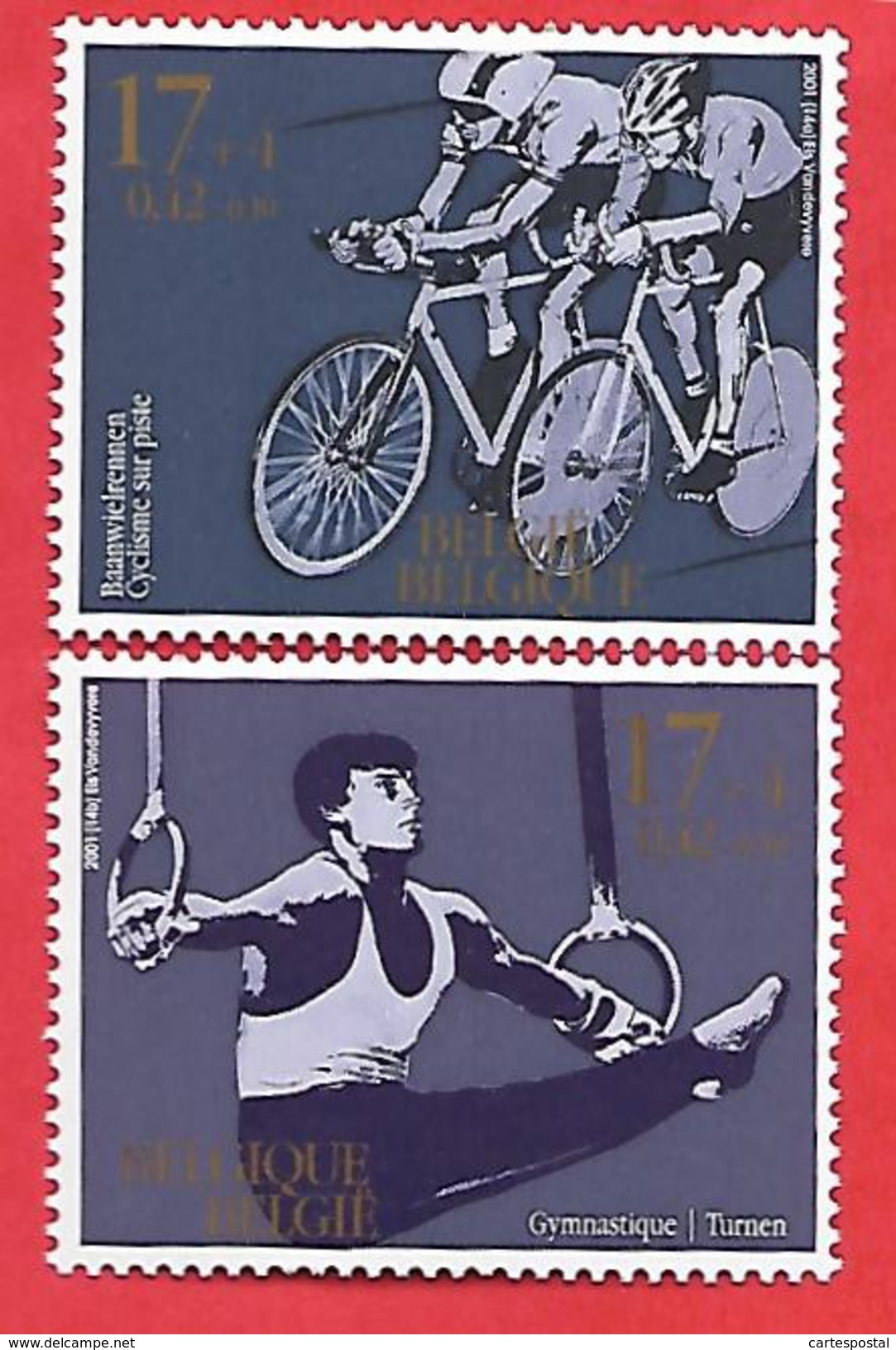 899 ~~ 2001 - BELGIQUE  N°  3012 / 13**  Neufs - Verzamelingen