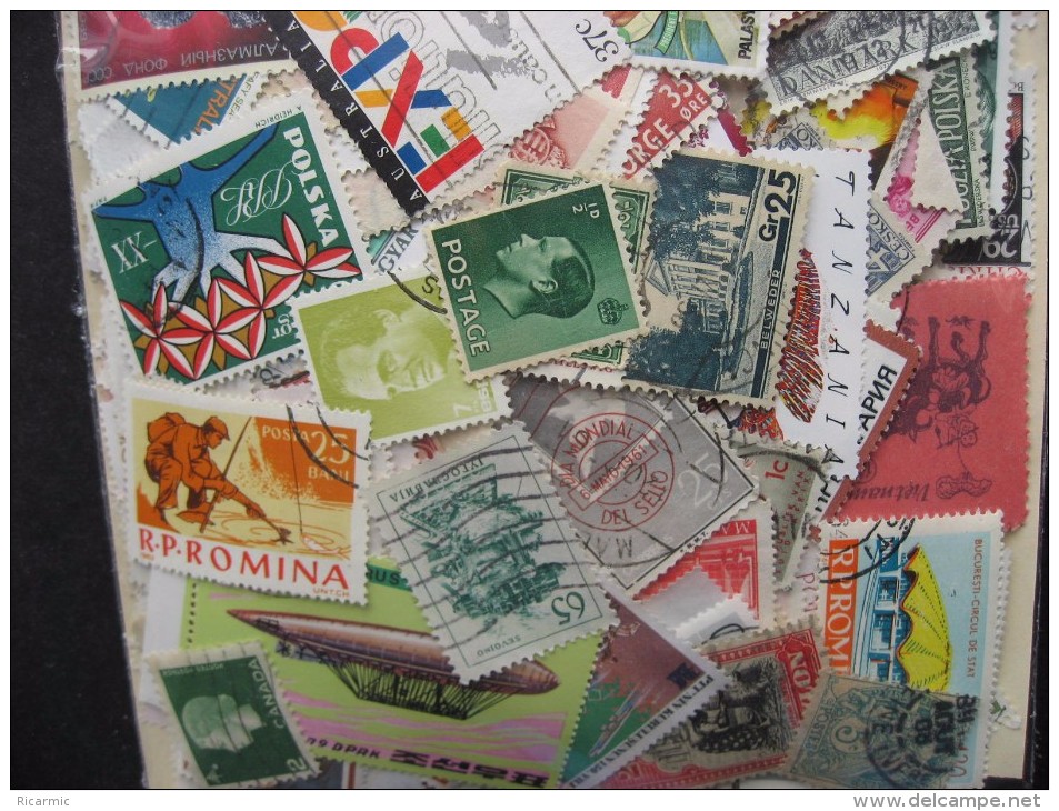 WW Colossal Mixture (duplicates, Mixed Condition) About 1000 Stamps 33% Commemoratives, 67% Definitives - Vrac (min 1000 Timbres)