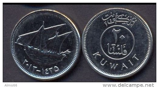 Kuwait - 20 Fils  2013 - 1435 UNC -- Ship - Kuwait