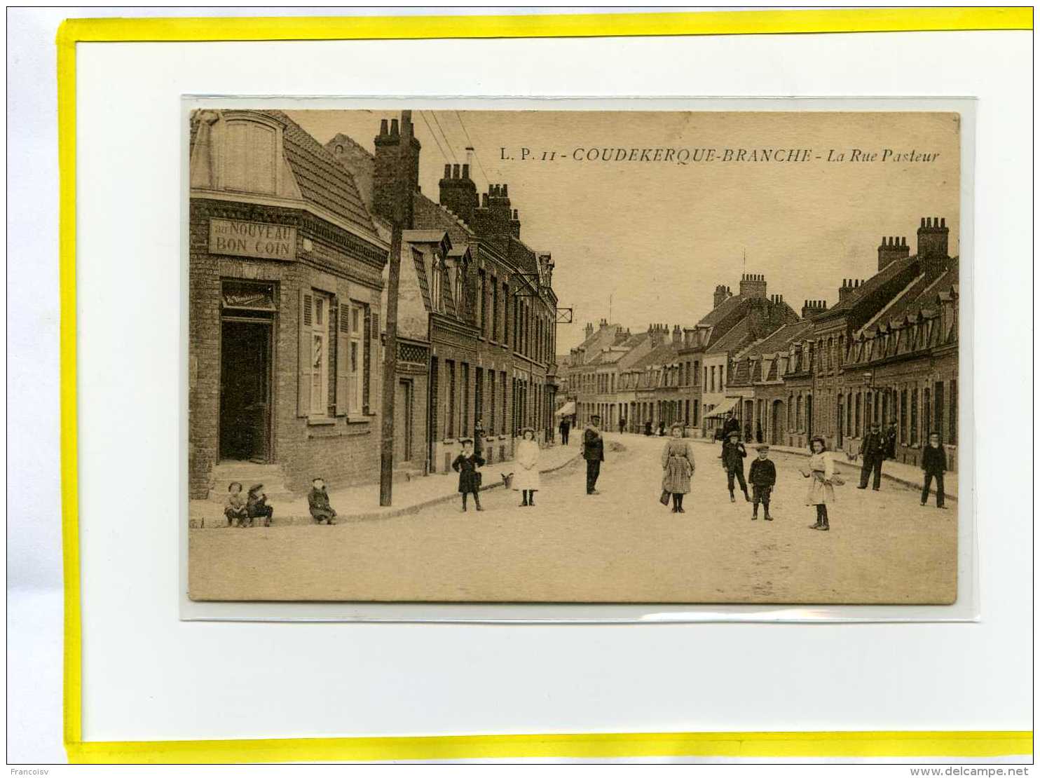 Coudekerque-Branche. Rue Pasteur 1924 - Coudekerque Branche