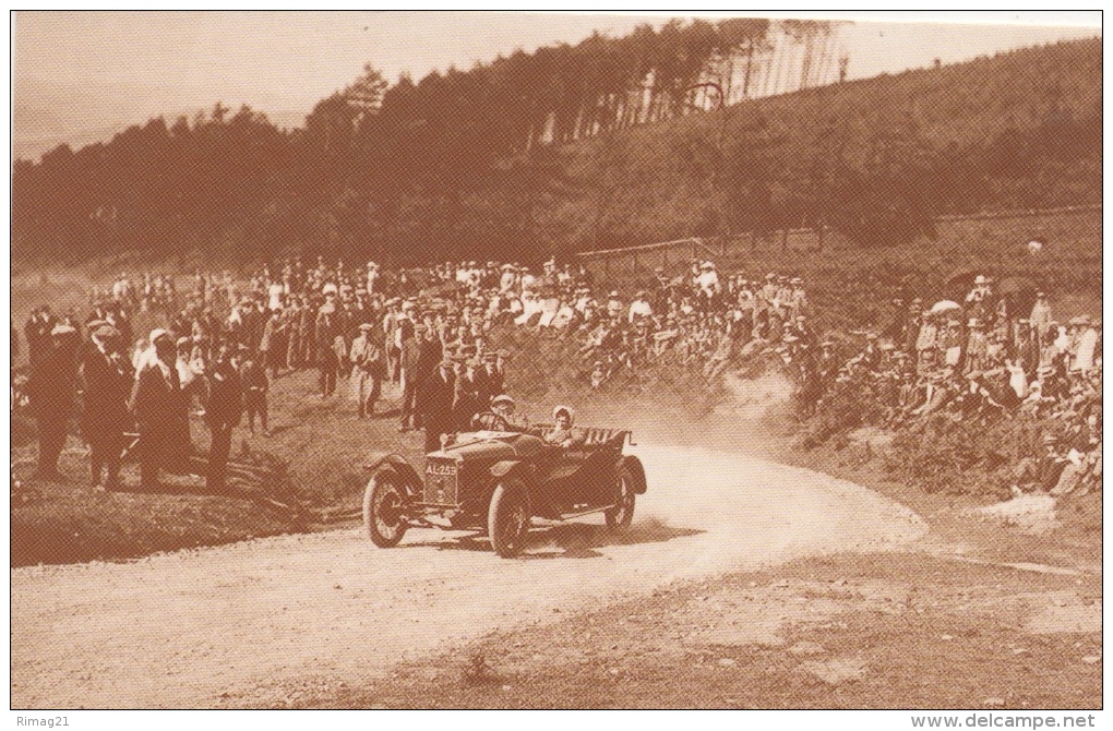 Nostalgia Postcard Modern - Hill Climb Caerphilly 1914 - Rallyes