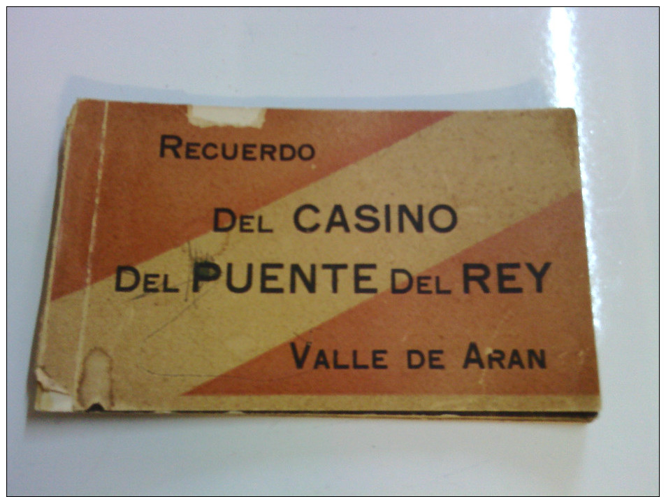 ANCIENNE CARNET PHOTOS DEL CASINO - Publicités