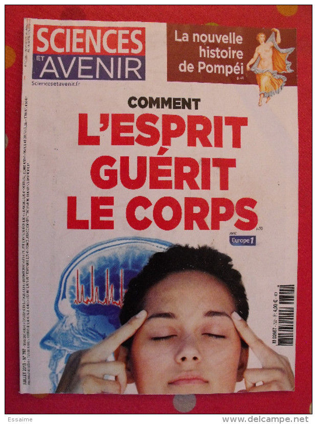 lot de 6 revues Sciences et Avenir 2012-2014