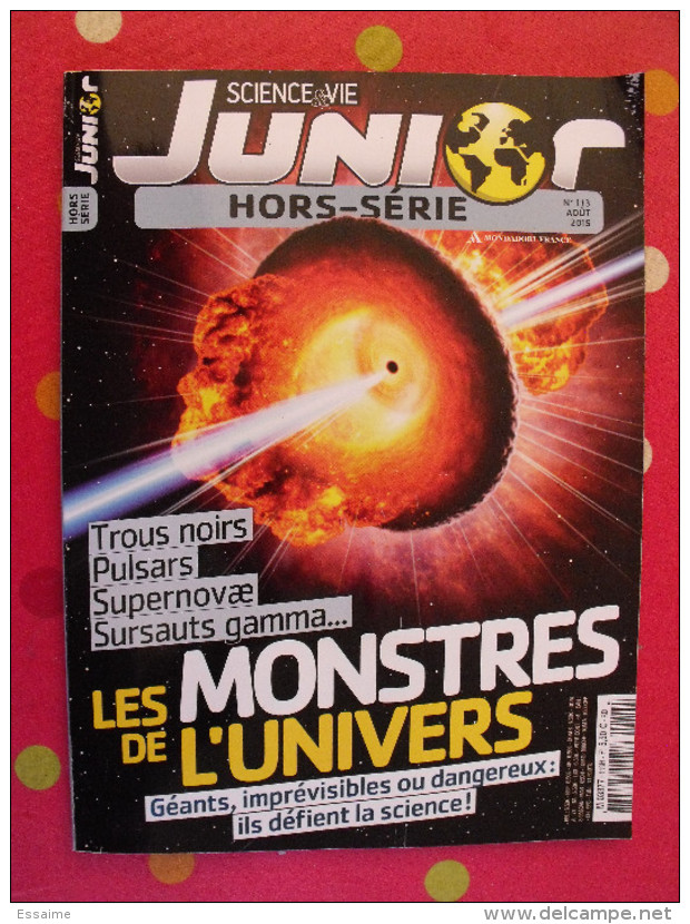 Lot De 2 Revues Science Et Vie Junior HS N° 113 (2015) Et N° 317 (2016) - Scienze