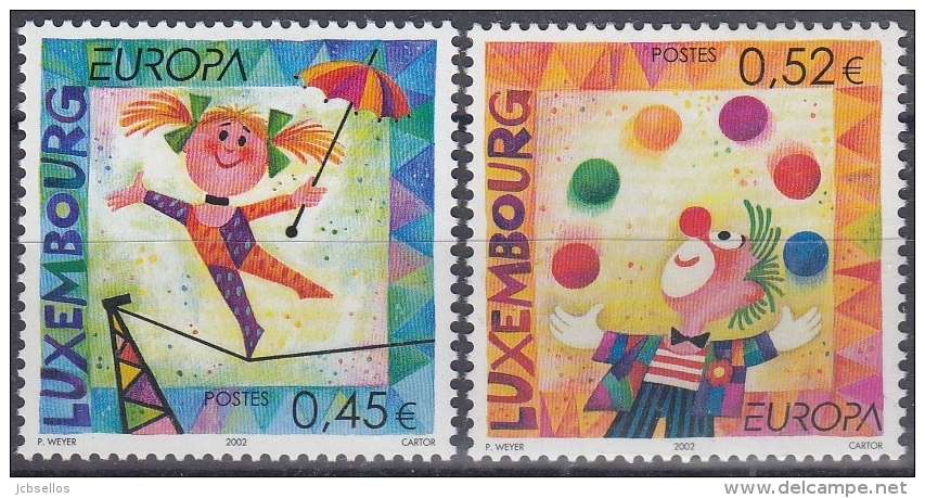 Luxemburgo 2002 Nº1524/25 Nuevo - Unused Stamps