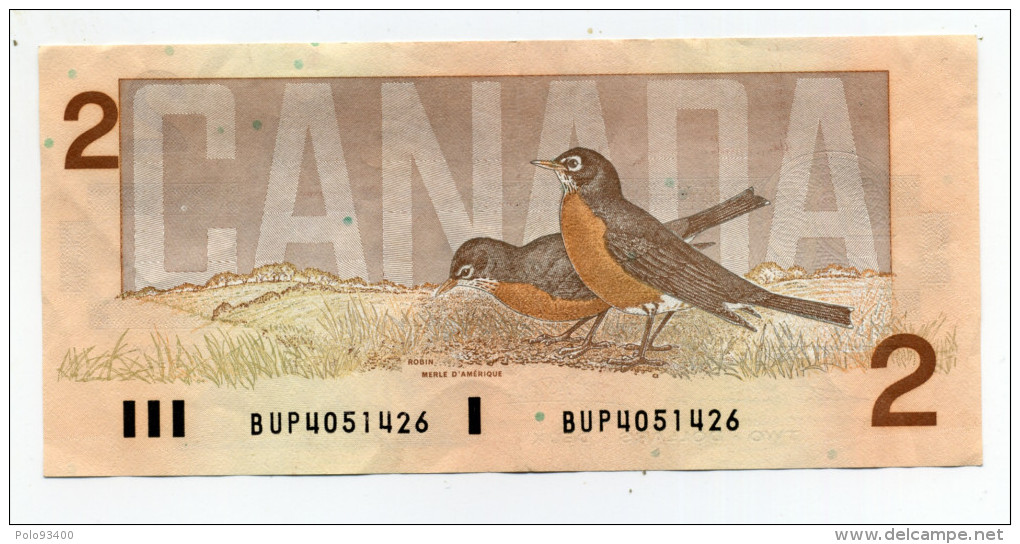 TWO  DOLLARS 1986 - Canada