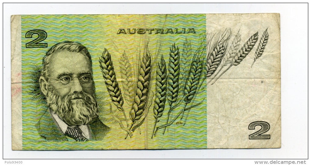 TWO DOLLARS - 1974-94 Australia Reserve Bank (Banknoten Aus Papier)