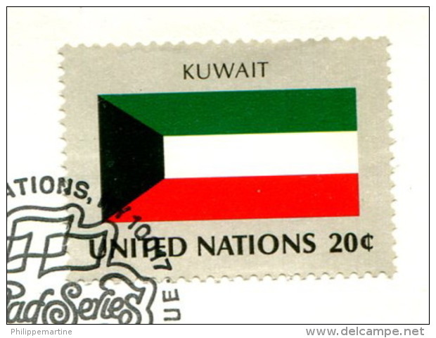 Nations Unies 1981 - YT 350 (o) Sur Fragment - Oblitérés