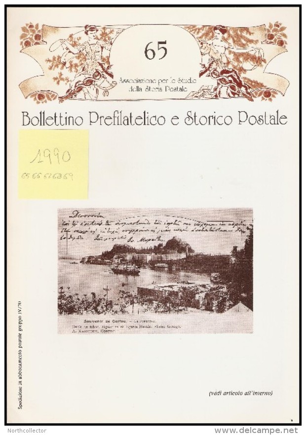 BOLLETTINO PREFILATELICO E STORICO POSTALE  - ANNATA 1990 ( N° 65/69) - Filatelia E Storia Postale
