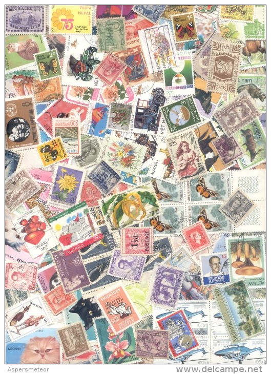 1000 STAMPS TIMBRES ZEGELS BOLLI ESTAMPILLAS SELOS SELLOS  USADAS Y NUEVAS - Mezclas (min 1000 Sellos)