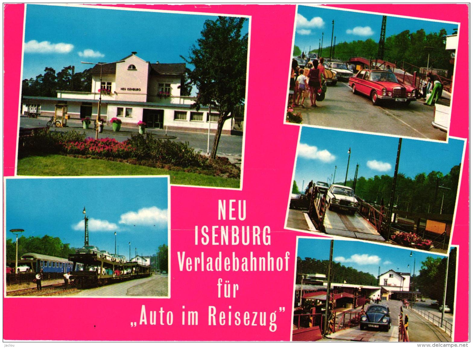 NEU ISENBURG ,VERLADEBAHNHOF FUR "AUTO IM REISEZUG"  REF 46476 - Neu-Isenburg