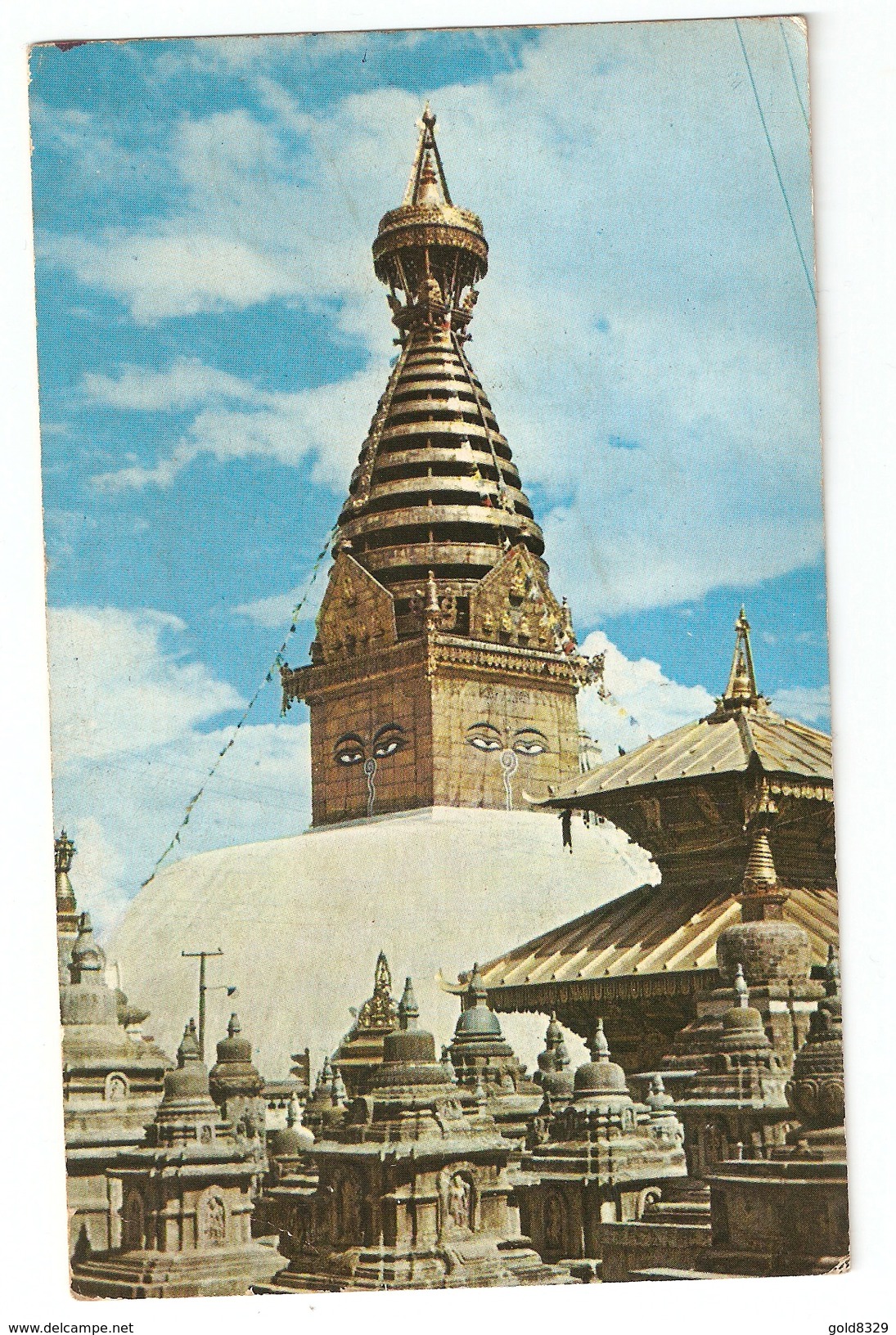 Temple SWOYAMBHU NATH KATHMANDU  - (Lot B1) - Népal