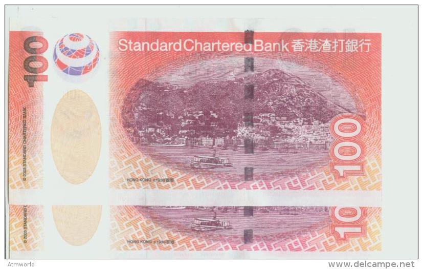 HONG KONG --- HK$100 ----2003----- CX - Hongkong