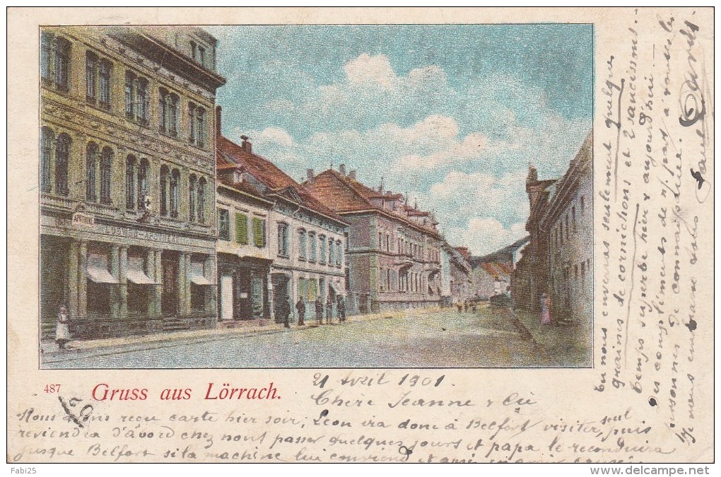 GRUSS AUS LORRACH - Loerrach