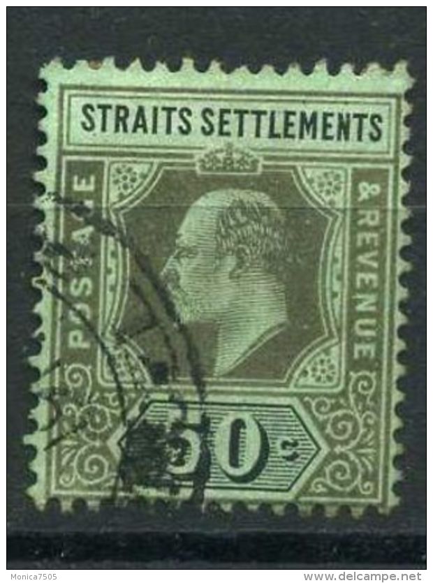 STAITS SETTLEMENTS ( POSTE ) : Y&amp;T  N°  148  TIMBRE  BIEN  OBLITERE  , A  VOIR . - Straits Settlements