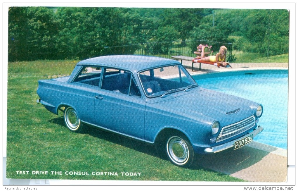 1962 GB  Ford Cortina Launch Pc Used With Dealer Cachet Burgess Hill, Sussex - Turismo