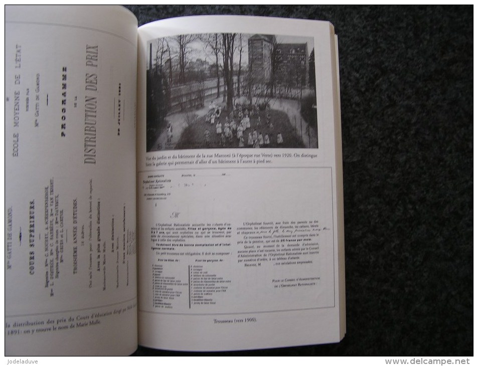 346 CHAUSSEE D' ALSEMBERG Histoire de l' Orphelinat Rationaliste de Forest M Goldbeg Régionalisme Bruxelles Ecoles