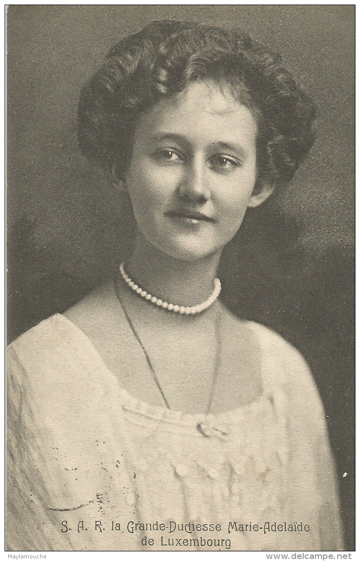 Marie-adelaide  (voir Timbre - Grossherzogliche Familie