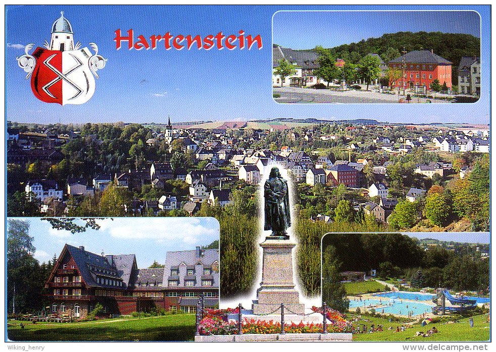 Hartenstein In Sachsen - Mehrbildkarte 2 - Hartenstein