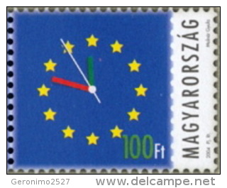 HUNGARY 2004 HISTORY Organizations EUROPEAN UNION - Fine Set MNH - Unused Stamps