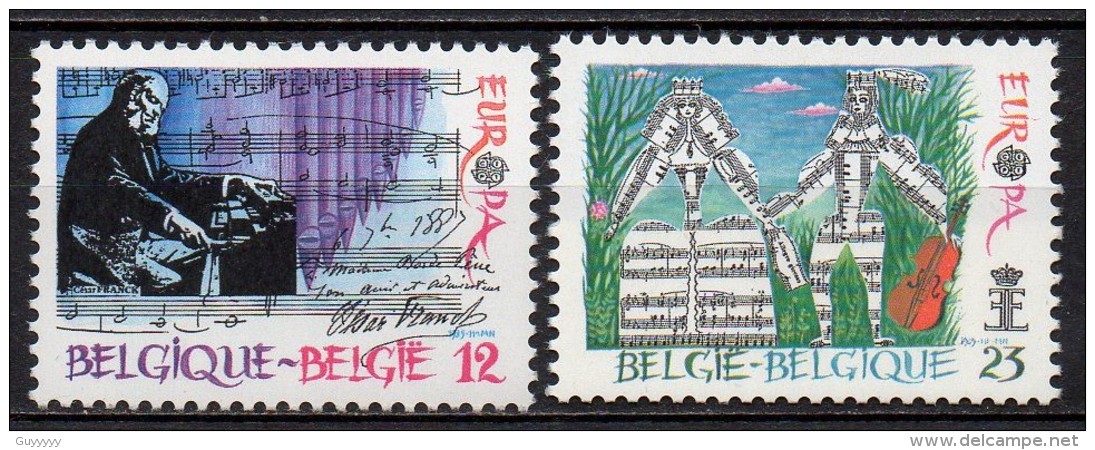 Belgique - 1985 - Yvert N° 2175 & 2176 **  - Europa - Unused Stamps