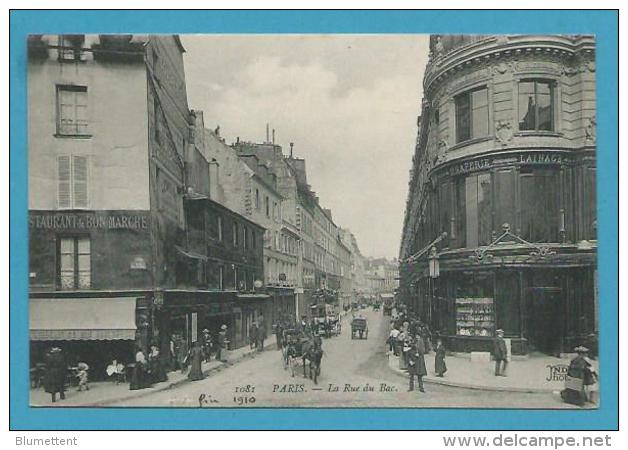 CPA 1081 - La Rue Du Bac  PARIS VIIème - Paris (07)