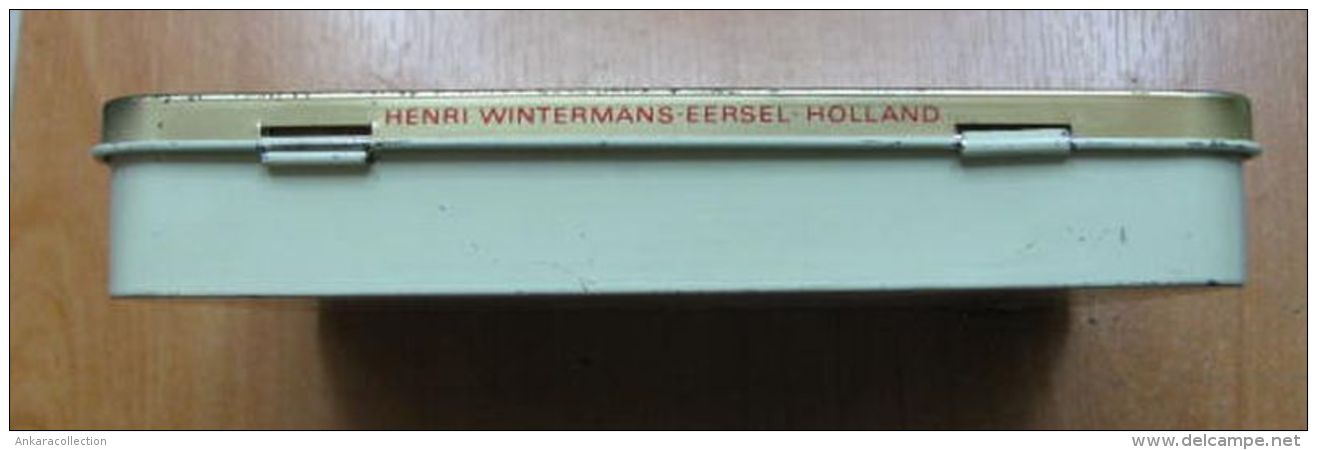 AC - HENRI WINTERMANS CAFE CREME TIP 50 CIGARS EMPTY TIN BOX - Boites à Tabac Vides