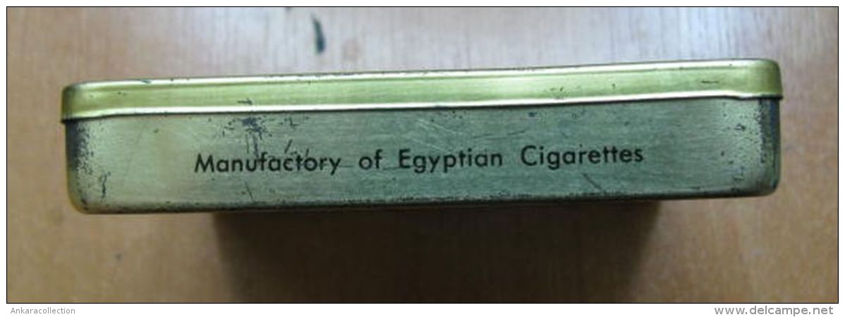 AC - EFFENDI MANUFACTORY OF EGYPTIAN CIGARETTES   20 CIGARETTES EMPTY TIN BOX - Boites à Tabac Vides