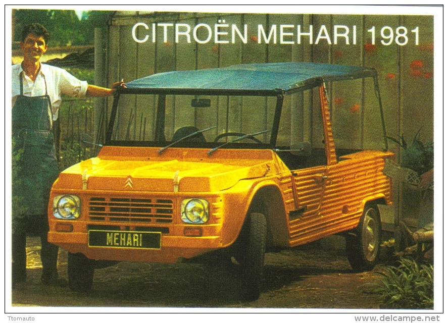 Citroen Mehari  -  1981  -  CPM - Voitures De Tourisme