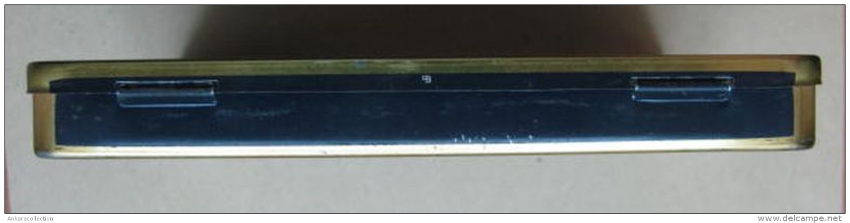 AC - MERCEDES BATSCHARI REIN ORIENT #2   50 CIGARETTES EMPTY TIN BOX - Schnupftabakdosen (leer)