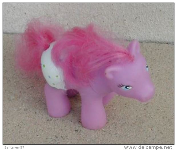 Figurine Cheval Poney Rose - Caballos