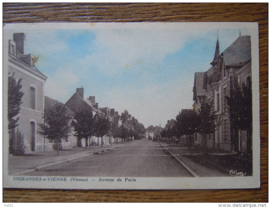 86 - Ingrandes : Avenue De Paris - Ingrandes