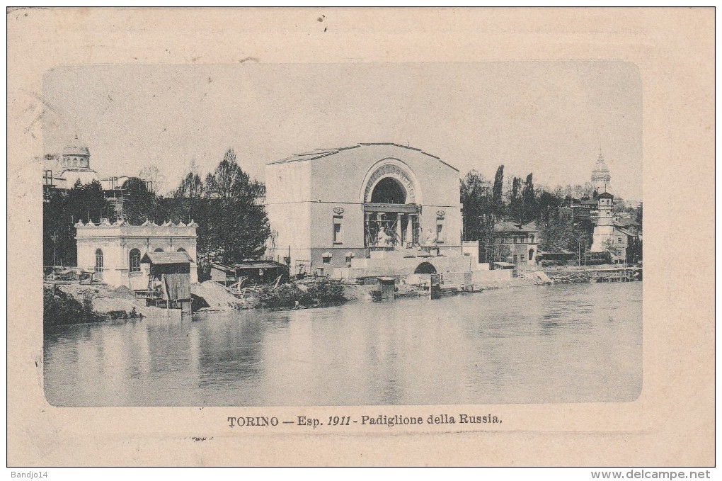 Torino 1911 -Padiglione Della Russia - Scan Recto-verso - Ausstellungen