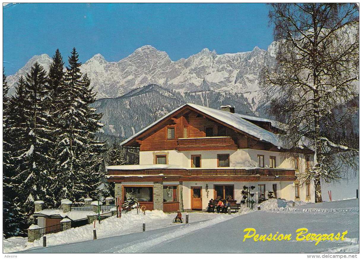 RAMSAU - Pension Bergrast, T-Stempel - Ramsau Am Dachstein