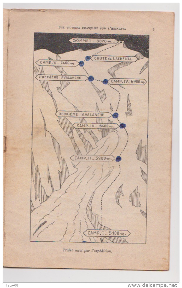 COLLECTION PATRIE - SOIS UN HOMME : VICTOIRE FRANCAISE SUR L'HIMALAYA - ANNAPURNA 8 078 M ..... EDITION ROUFF . - 1900 - 1949