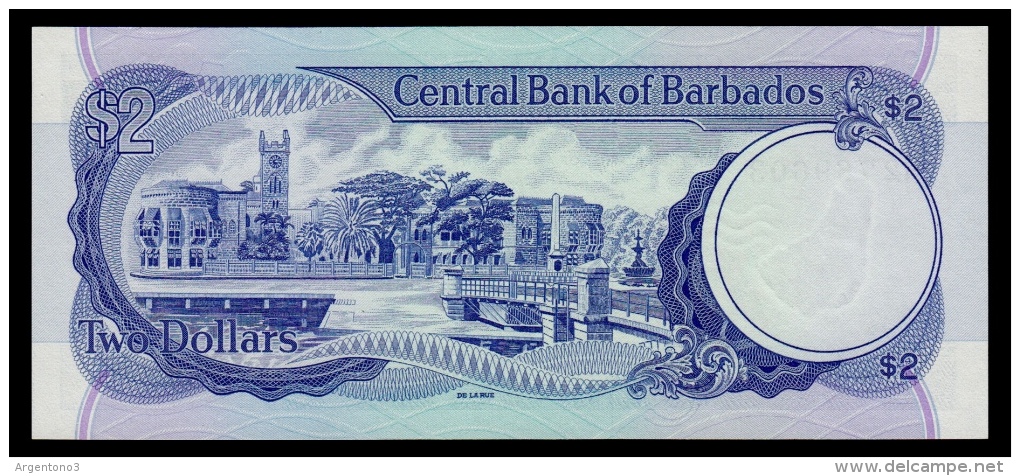 Barbados 2 Dollars 1980 P.30 UNC - Barbados