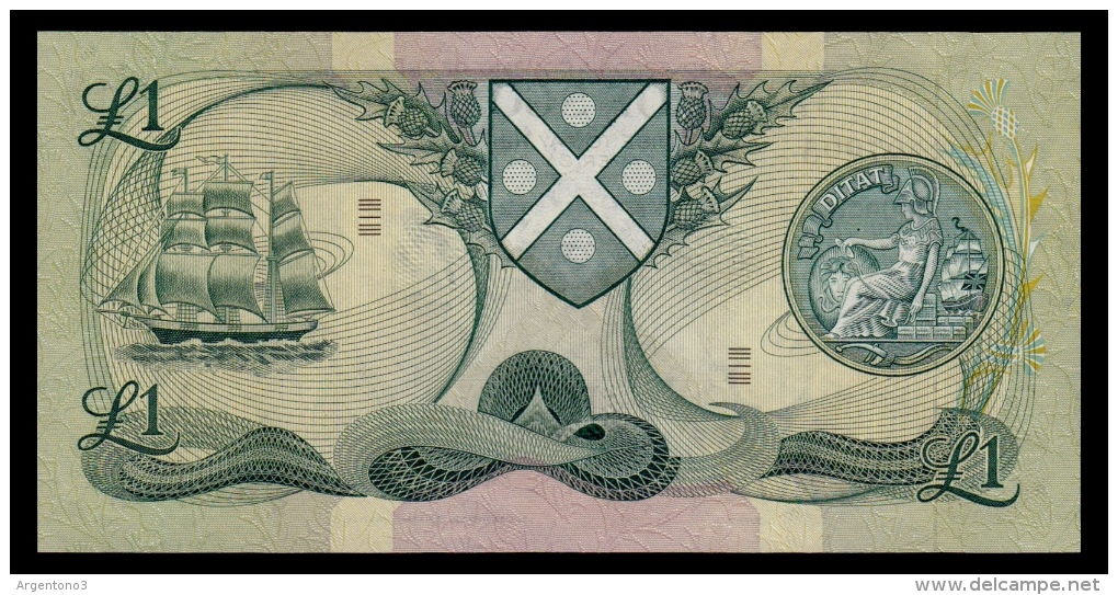 Scotland 1 Pound 1972 UNC - 1 Pond